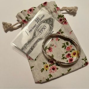 Studio Three 14 Vintage Spoon Bracelet Precious Mirror 1950 Handcrafted in Maine
